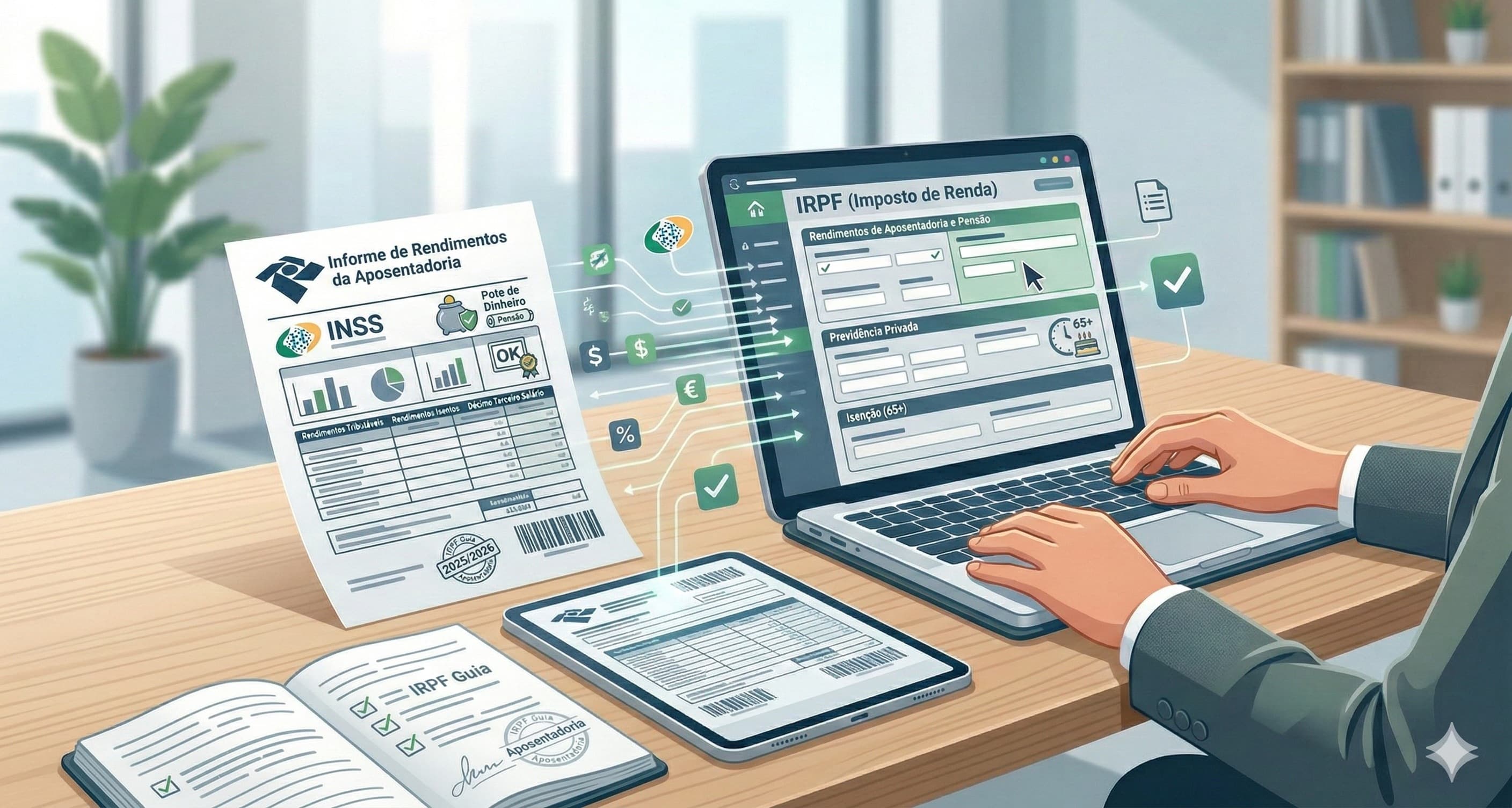 Como Declarar Aposentadoria no Imposto de Renda 2026: Passo a Passo